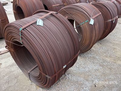 Quantity of (3) Spools DA-706G60 C2 1/2 In. Rebar Divers - Matériaux de construction