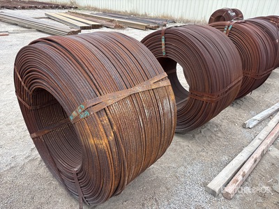 Quantity of (3) Spools DA-706G60 C2 1/2 in Rebar