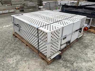 Quantity of (4) Shovel Storage Box