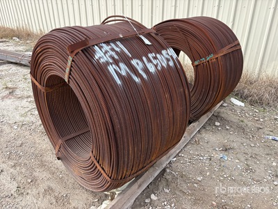 Quantity of (2) Spools DA-706G60 C2 1/2 in Rebar