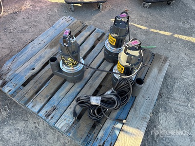 Quantity of (3) Mustang MP4800 2 in Electric Submersible Water Pump (Unused)