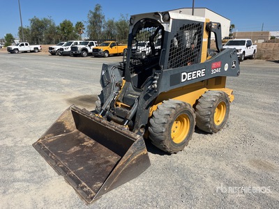 2017 John Deere 324E Skid Steer Loader