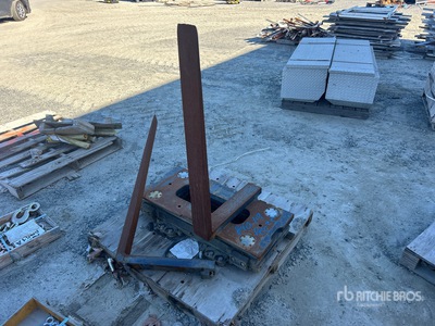 2016 Avery weigh-Tronix 42 in Fourches pour chargeuse à différentiel