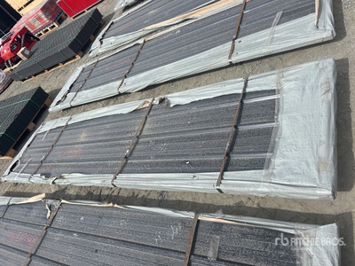 Quantity of (100) 2025 SKLP SKL100 3 ft x 9 ft 8 in Galvalume Steel Sheets (Unused)