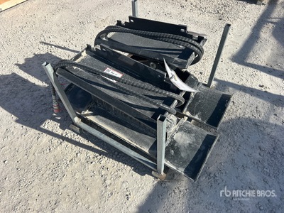 Quantity of (2) 2025 ZVOX SV-SB44-2 43 in Mini Skid Steer Snow Blade (Unused)