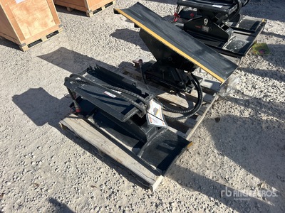 Quantity of (2) 2025 ZVOX SV-SB44-2 43 in Mini Skid Steer Snow Blade (Unused)