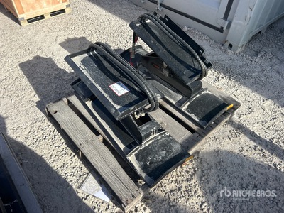 Quantity of (2) 2025 ZVOX SV-SB44-2 43 in Mini Skid Steer Snow Blade (Unused)