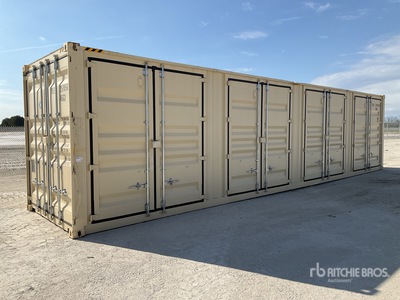 2025 40 ft High Cube Multi-Door Contenedor de almacenamiento