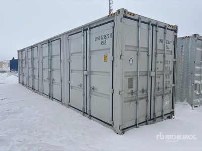 2026 40 ft High Cube Multi-Door Storage Container