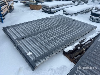 2026 Suihe SG B-1 20 ft x 6 ft 8 in Steel Bi-Parting Driveway Gate (Unused)