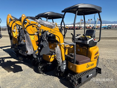 2026 CFG QK18R Mini Excavator (Unused)