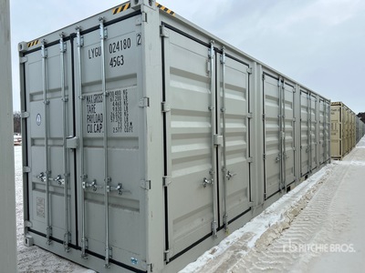 2026 40 ft High Cube Multi-Door Storage Container