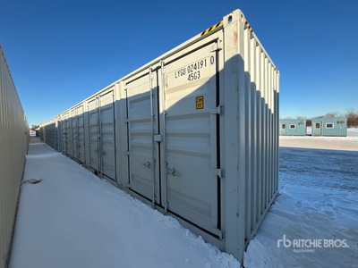 2026 40 ft High Cube Multi-Door Storage Container