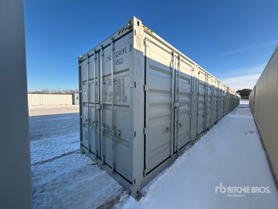 2025 40 ft High Cube Multi-Door Storage Container