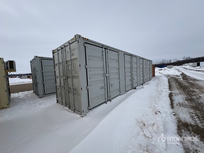 2026 40 ft High Cube Multi-Door Storage Container
