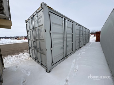 2026 40 ft High Cube Multi-Door Storage Container