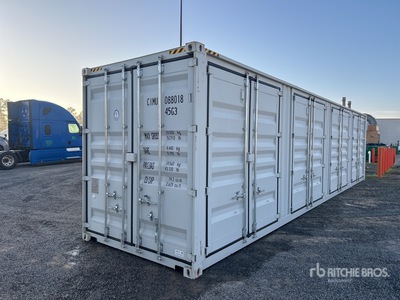 2025 40 ft High Cube Multi-Door Opslag container