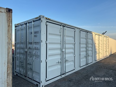 2025 40 ft High Cube Multi-Door Opslag container