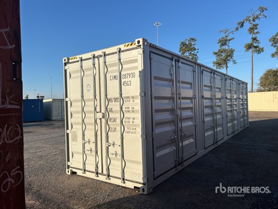 2025 40 ft High Cube Multi-Door Storage Container