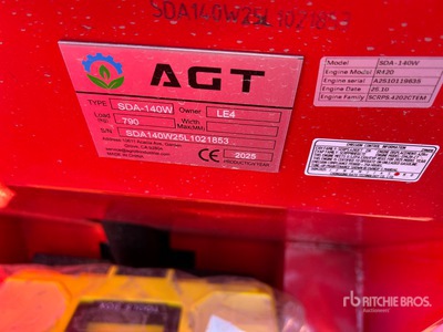 2026 AGT SDA140W Pala cargadora (Unused)