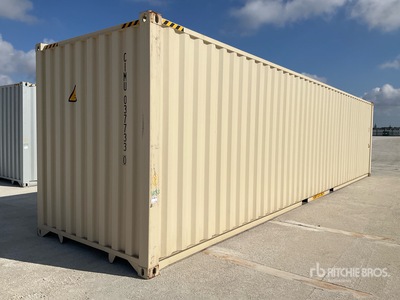 2025 40 ft High Cube Multi-Door Storage Container (Unused)