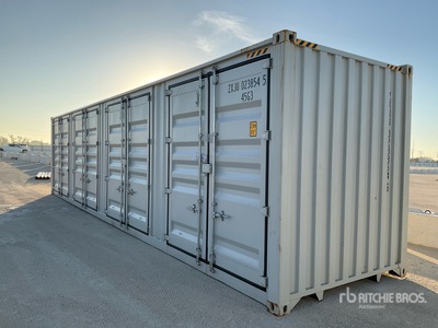 2026 40 ft High Cube Multi-Door حاويات تخزين (Unused)