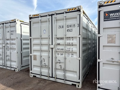 2025 40 ft High Cube Multi-Door Storage Container