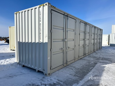 2025 40 ft High Cube Multi-Door Storage Container