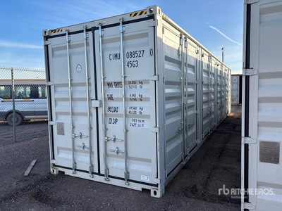 2026 40 ft High Cube Multi-Door Storage Container