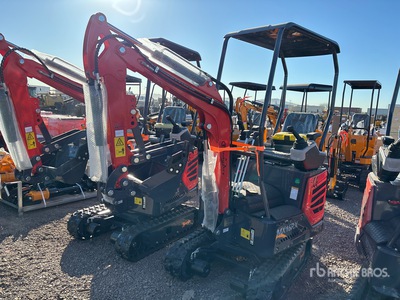 2026 CFG MX15RX Mini Excavator (Unused)