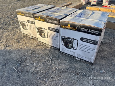 Quantity of (3) 2025 Landhero LDH-TWP80 Water Pump (Unused)