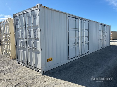 2025 40 ft High Cube Multi-Door Storage Container