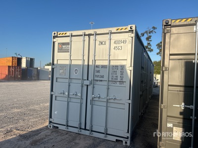 2025 40 ft High Cube Multi-Door Storage Container
