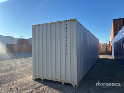 2025 40 ft High Cube Multi-Door Storage Container