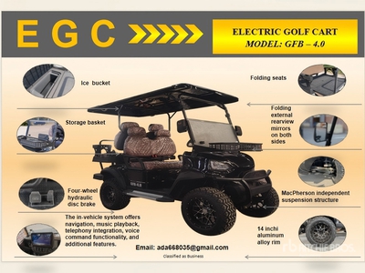 2025 EGC GFB-4.0 Carro de Golf (Sin Usar) / Carro de golf (Unused)