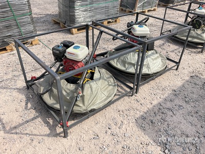 Quantity of (2) 2025 OKG PTM-100 Lote de Allanadoras para Concreto (Sin Usar) / Power Trowel (Unused)