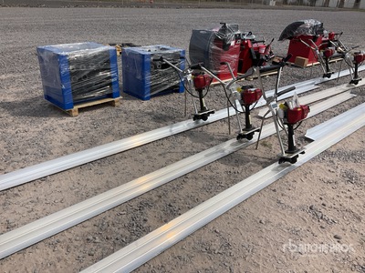 2025 OKG HP-LM6000 Lote de Reglas para Concreto (Sin Usar) / Betonnen dekvloer (Unused)