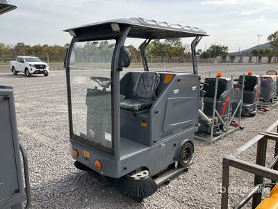 2025 OKG DY-1400P Ride-On Electric Barredora (Sin Usar) / Floor Sweeper (Unused)