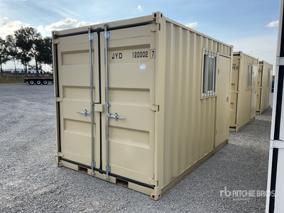 2025 12 ft Standard Oficina Movil Tipo Contenedor / Storage Container