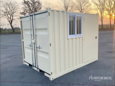 2025 10 ft Oficina Movil Tipo Contenedor / Storage Container