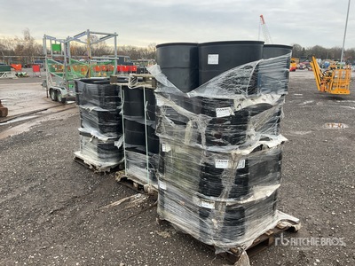 Quantity of (3) Pallets of Polypipe  450mm Ridgidrain Polypipe Collars