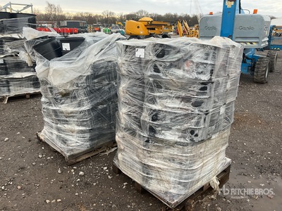 Quantity of (2) Pallets of Polypipe  225mm Ridgidrain Polypipe Collars