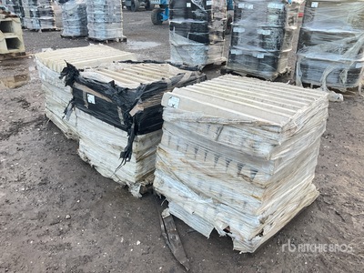 Quantity of (3) Pallets of Cast Concrete Kerbing