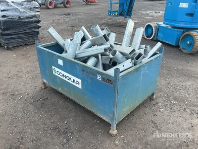 Quantity of (1) Pallets of Galvanized Stands & Supports