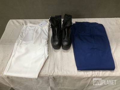 (7) Pairs of Trousers, (9) Pairs of Slacks, (3) Parkas & Assorted Items