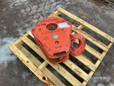 Johnson J20S16RTB 1 Sheave Block