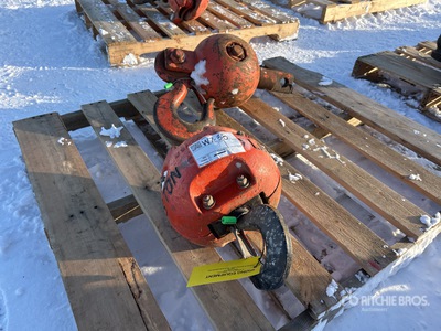 Quantity of (2) Ball Hook Divers - accessoires pour grues