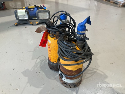 Quantity of (2) Electric Submersible Water Pump