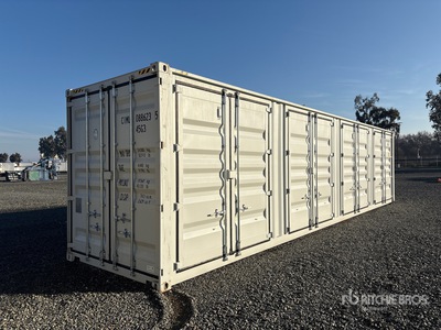 2026 40 ft High Cube Multi-Door Storage Container