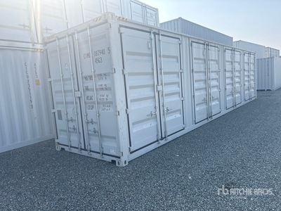 2025 40 ft High Cube Multi-Door Container per stoccaggio